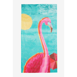Desigual Flamingo Kendő 100x195 cm
