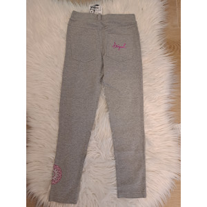 Desigual Kids Siglos Kislány Leggings Szürke