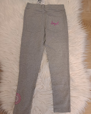 Desigual Kids Siglos Kislány Leggings Szürke