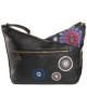 Desigual Black Paper Táska