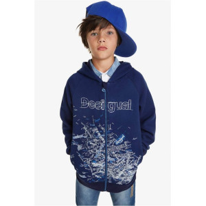 Desigual Kids Garabato Kisfiú Pulóver