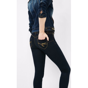 Desigual Dark Wash Skinny Farmer 