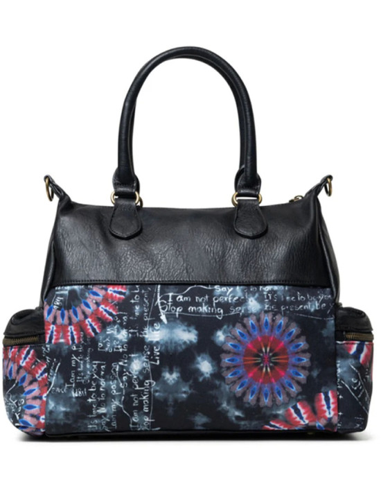 Desigual Black Paper Táska