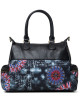 Desigual Black Paper Táska