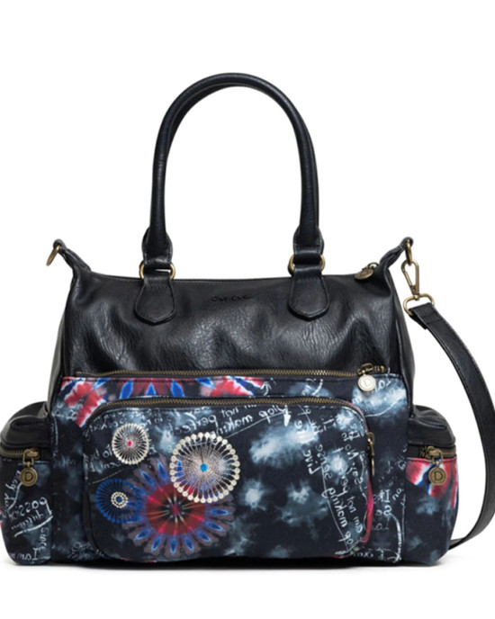 Desigual Black Paper Táska